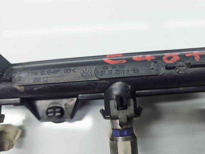 Rampa injectoare Volkswagen Golf 6 (5K1) [Fabr 2009-2013]036133320 1.4 Benz CGGB 63KW / 86CP