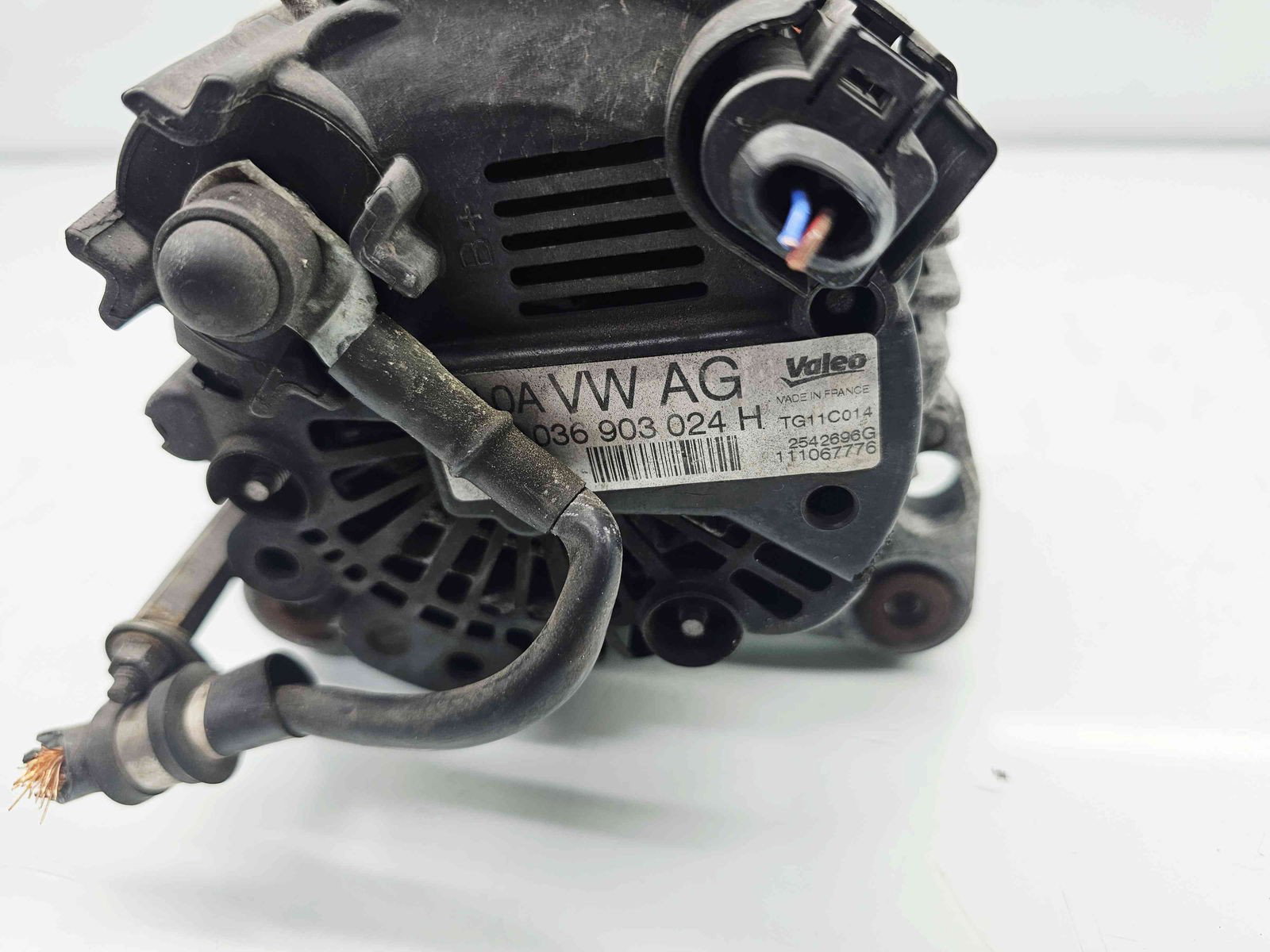 Alternator Volkswagen Golf 6 (5K1) [Fabr 2009-2013] 036903024H 1.4 Benz CGGB 63KW / 86CP - imagine 5