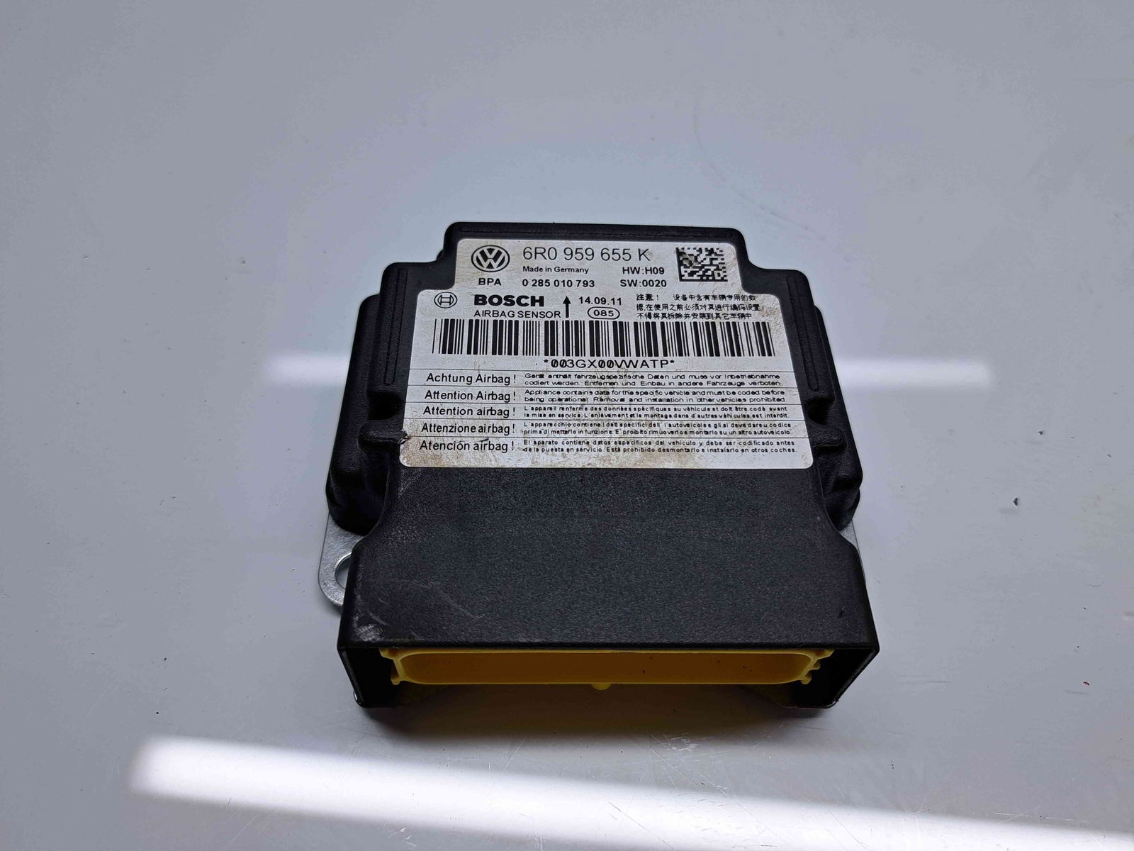 Calculator airbag Skoda Roomster (5J) [Fabr 2006-2015] 6R0959655K 1.4 Benz CGGB 63KW / 86CP - imagine 4