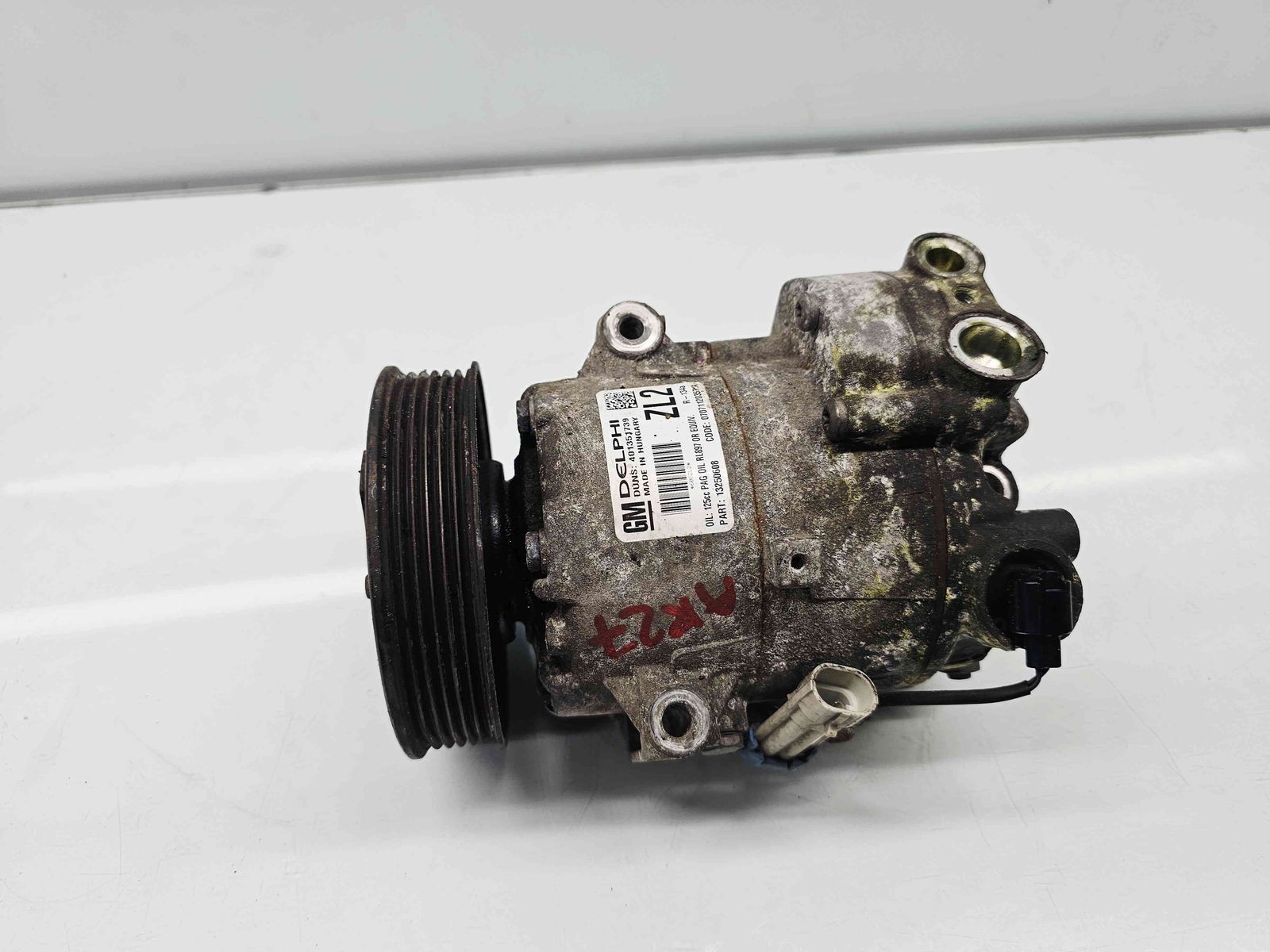 Compresor clima Opel Meriva B [Fabr 2010-prezent] 13250608 1.4 Benz A14XER 74KW / 100CP - imagine 1