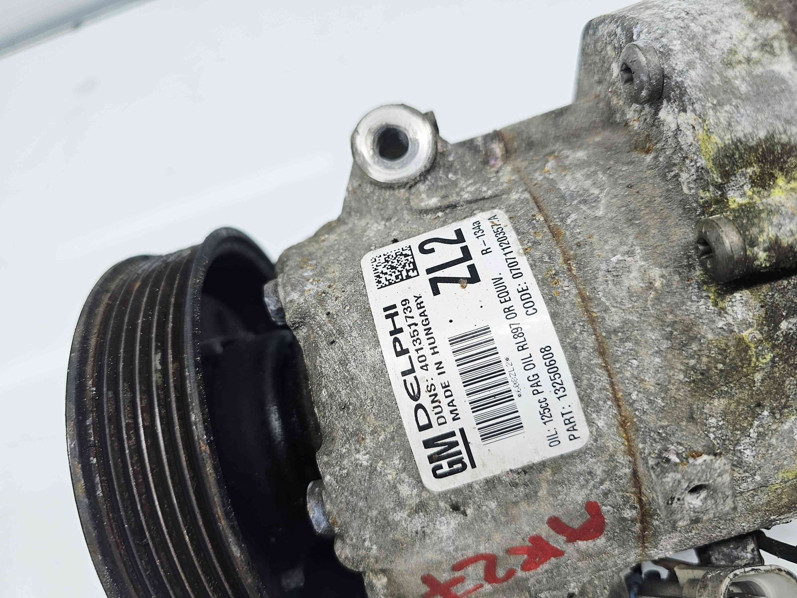 Compresor clima Opel Meriva B [Fabr 2010-prezent] 13250608 1.4 Benz A14XER 74KW / 100CP - imagine 6