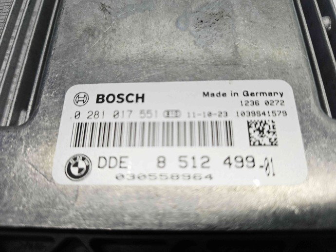 Calculator motor ECU  Bmw 1 (E81, E87) [Fabr 2004-2010] 8512499 2.0 N47D20 105KW / 143CP
