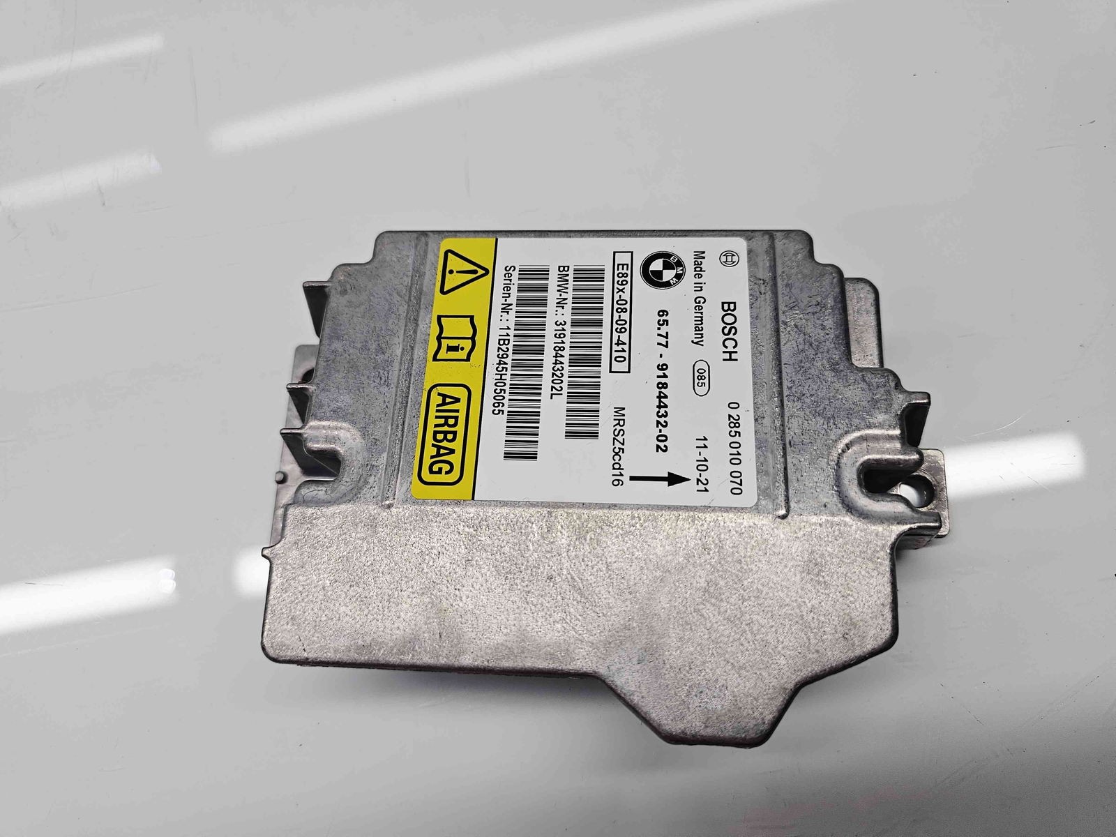 Calculator airbag Bmw 3 (E90) [Fabr 2005-2011] 9184432 2.0 N47D20 105KW / 143CP - imagine 2