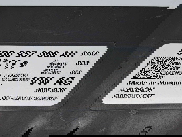  Modul confort  Volkswagen Passat B8 (3G2) [Fabr 2015-prezent] 5Q0937086AH