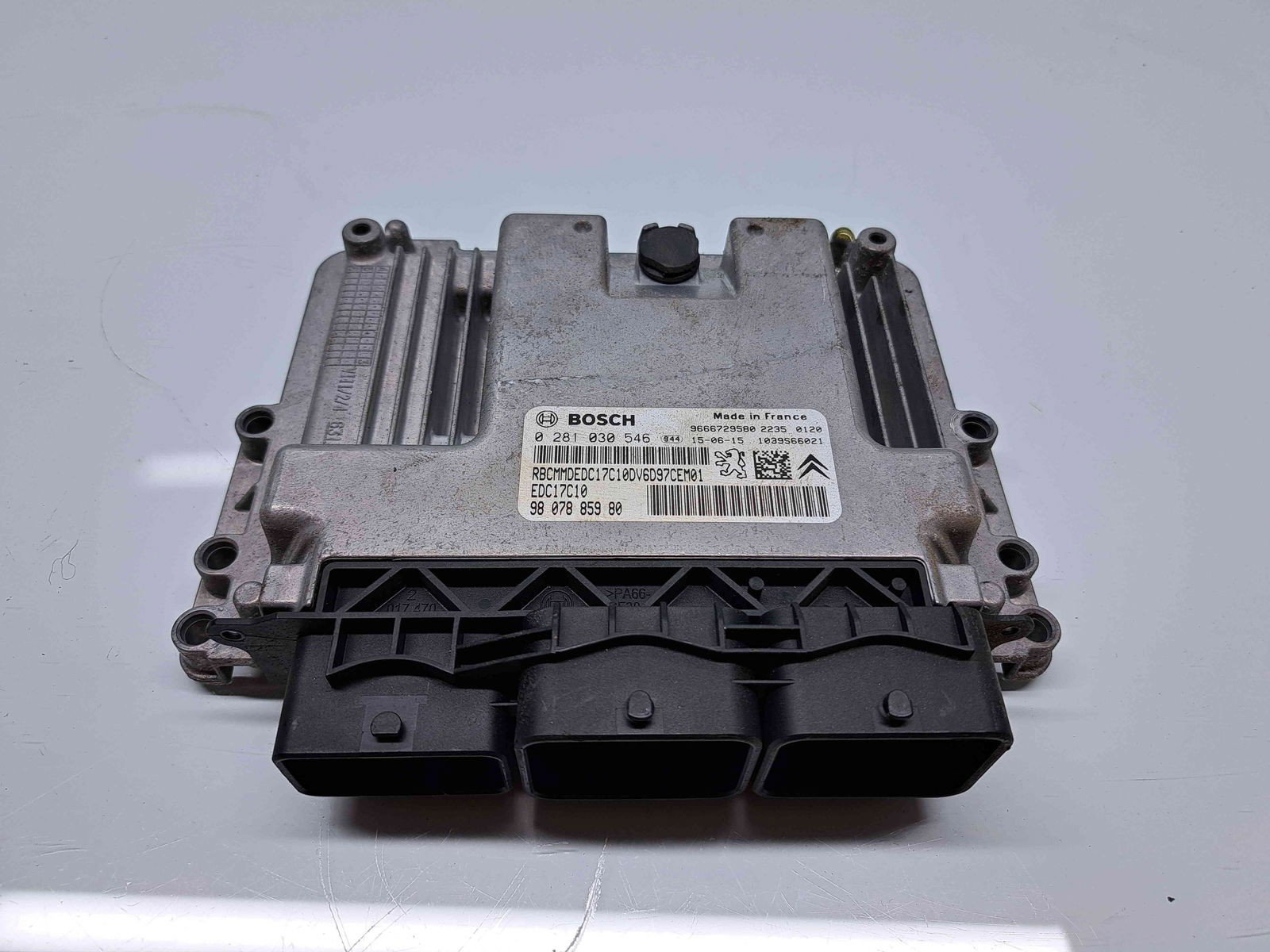 Calculator motor ECU Citroen Berlingo 2 [Fabr 2008-2015] 9807885980 1.6 HDi DV6ETED 55KW / 75CP - imagine 1