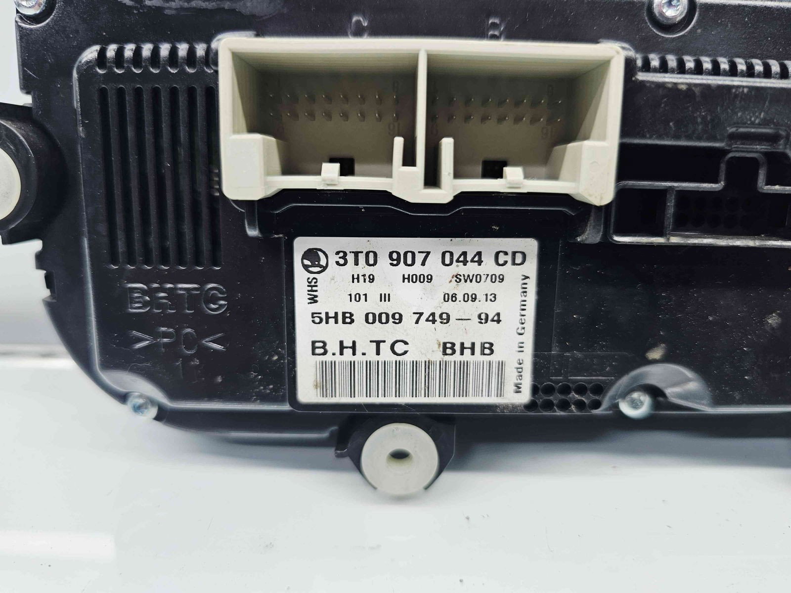 Panou comanda clima Skoda Superb II (3T4) [Fabr 2008-2015] 3T0907044CD - imagine 2