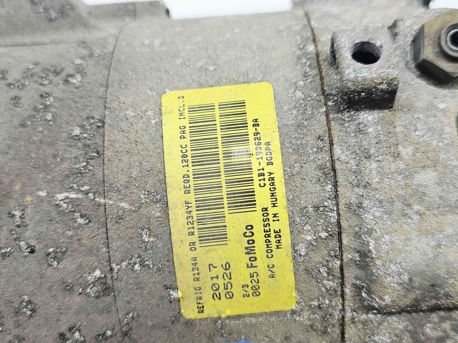 Compresor clima Ford Focus 3 [Fabr 2010-2018] C1B1-19D629-BA 1.0 Benz M1DA 92KW / 125CP - imagine 4