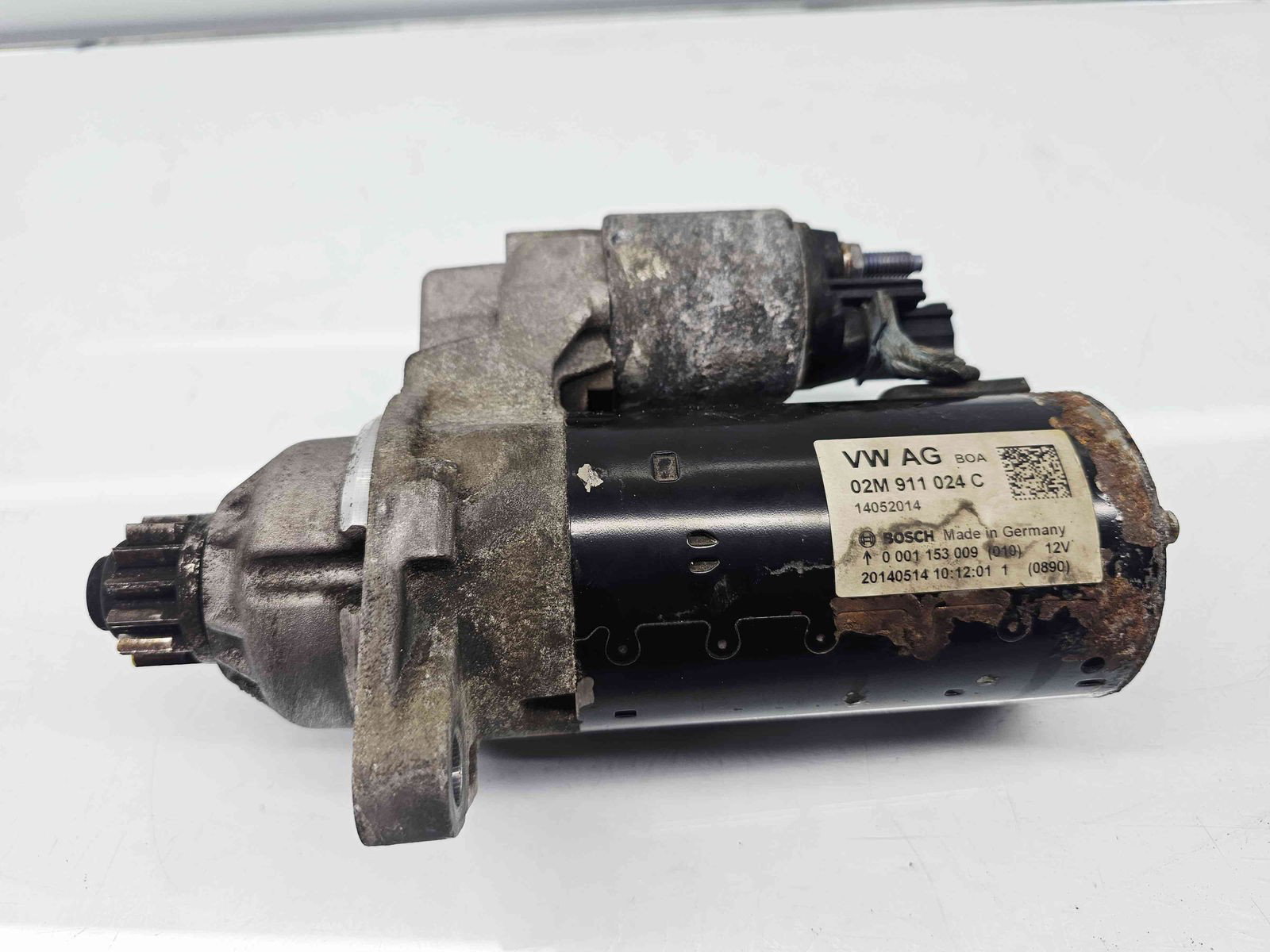 Electromotor 12 dinti Volkswagen Tiguan (5N) [Fabr 2007-2016] 02M911024C 2.0 TDI CFFB103KW / 140CP - imagine 1