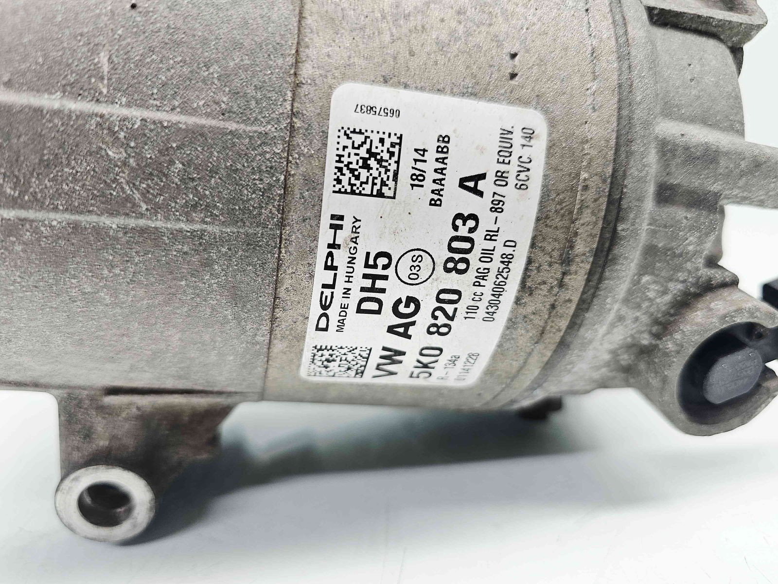 Compresor clima Volkswagen Tiguan (5N) [Fabr 2007-2016] 5K0820803A 2.0 TDI CFFB 103KW / 140CP - imagine 8