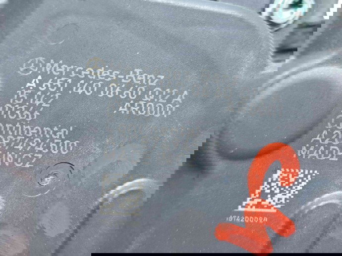 Supapa EGR  Mercedes Clasa GLA (X156) [Fabr 2013-prezent] A6511400660 2.2 CDI 651924 125KW / 170CP