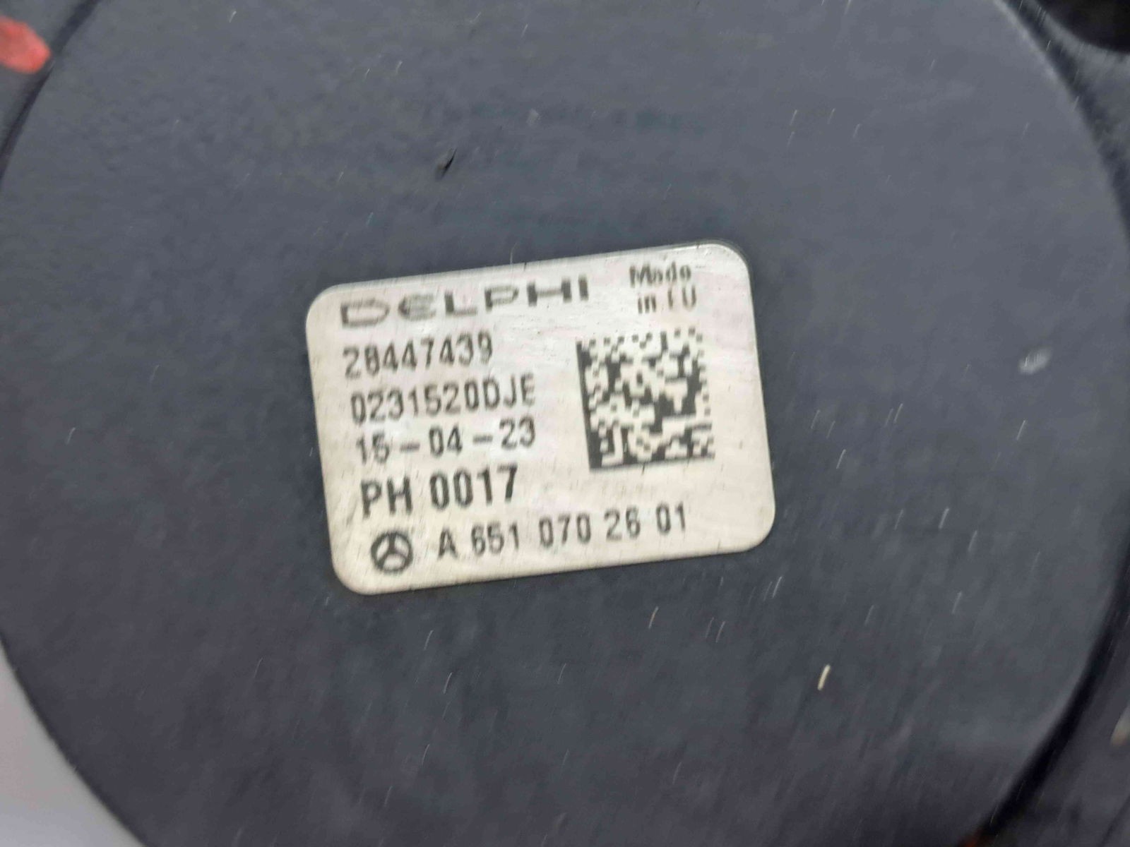 Pompa inalta presiune Mercedes Sprinter 3.5-t (906) [Fabr 2006-2013] A6510702601 2.2 CDI 651924 125KW / 170CP - imagine 2