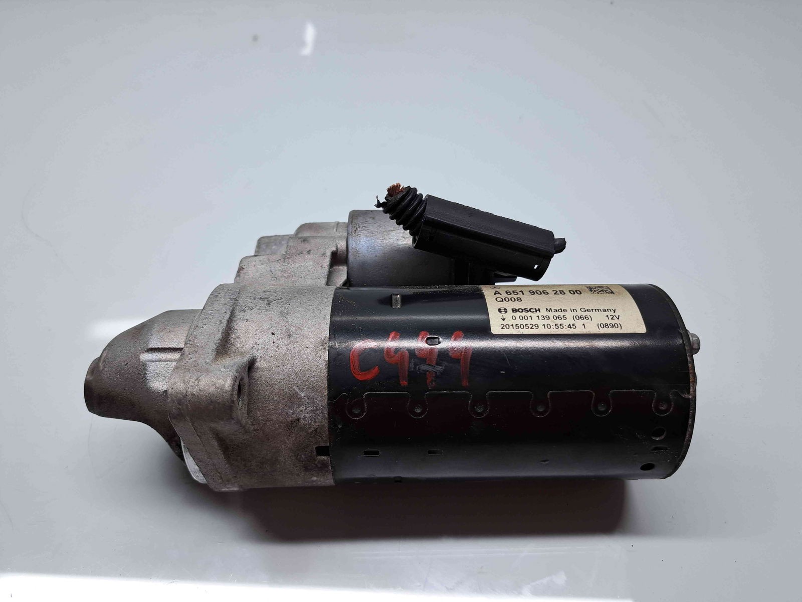 Electromotor 13 dinti Mercedes Clasa C (W204) [Fabr 2007-2014] A6519062800 2.2 CDI 651924125KW / 170CP - imagine 1