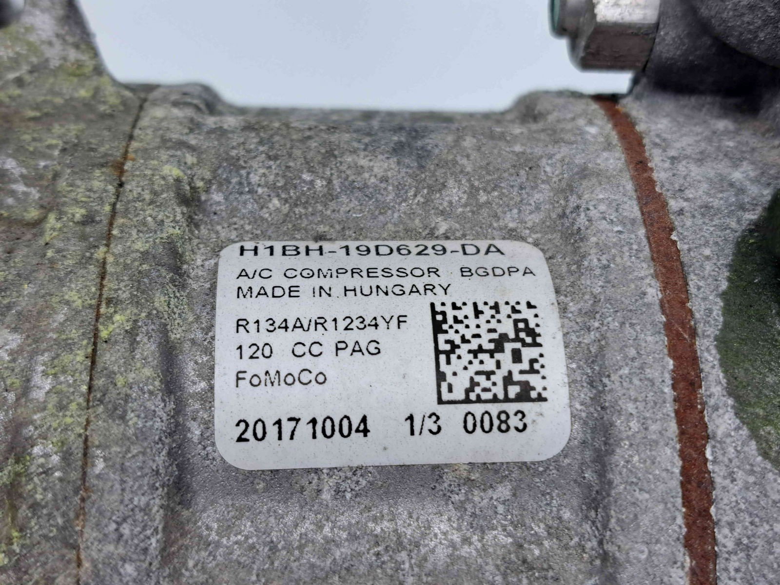 Compresor clima Ford Ecosport [Fabr 2017-2024] H1BH-19D629-DA 1.0 Benz M1DA 92KW / 125CP - imagine 6