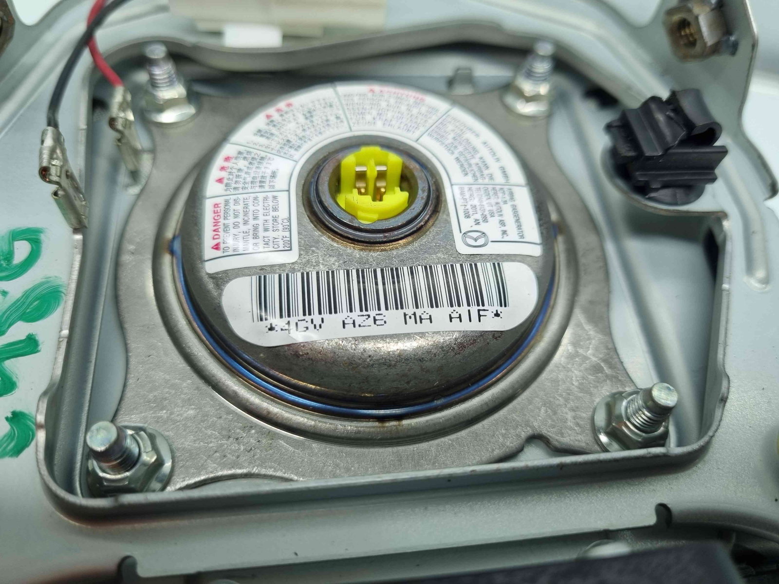 Airbag volan MAZDA 3 II Hatchback Facelift [Fabr 2011-2013] OEM - imagine 8