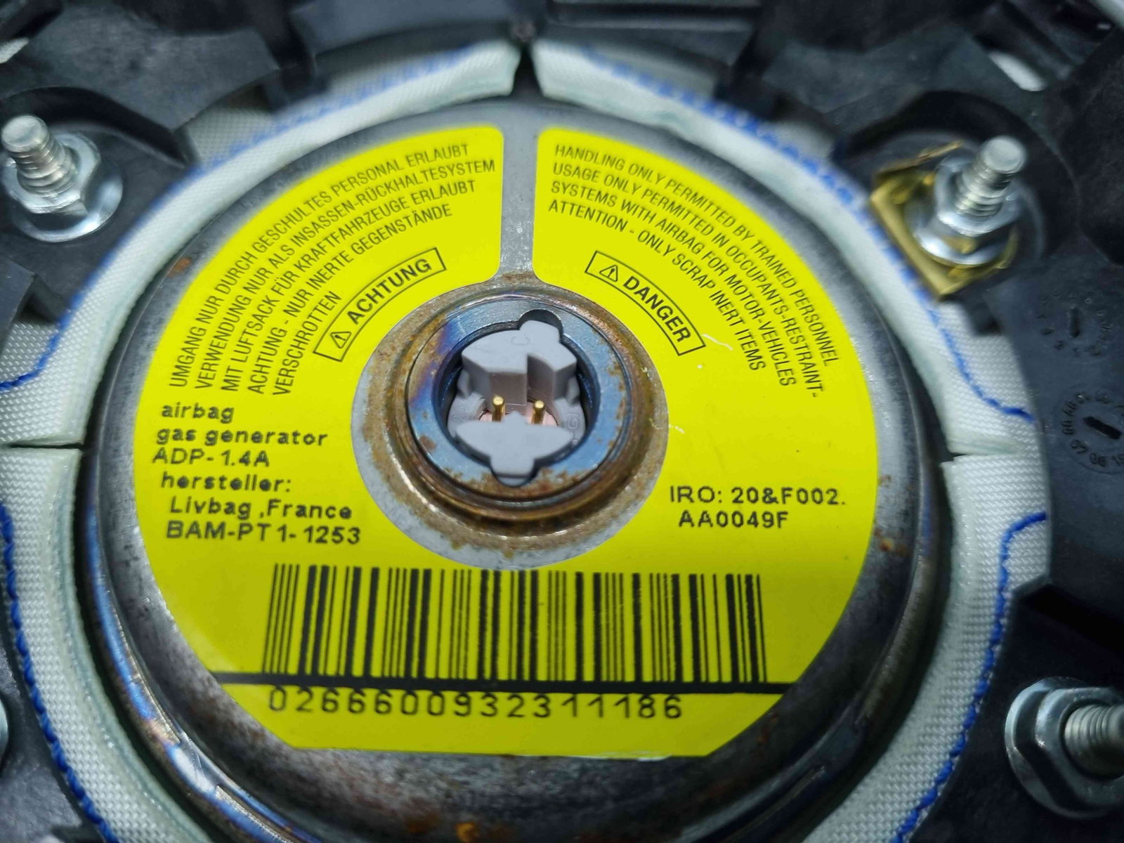 Airbag volan Ford Kuga I [Fabr 2008-2012] 8V41-R042B85-ADW - imagine 7