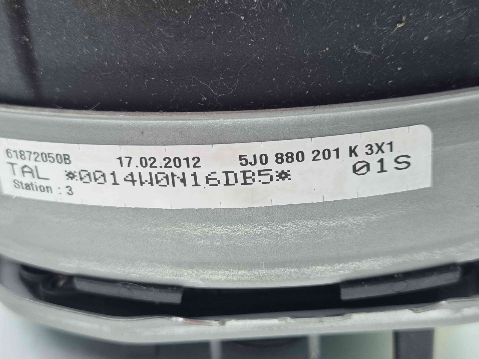 Airbag volan Skoda Fabia 2 Combi (5J, 545) [Fabr 2007-2014] 5J0880201K - imagine 7