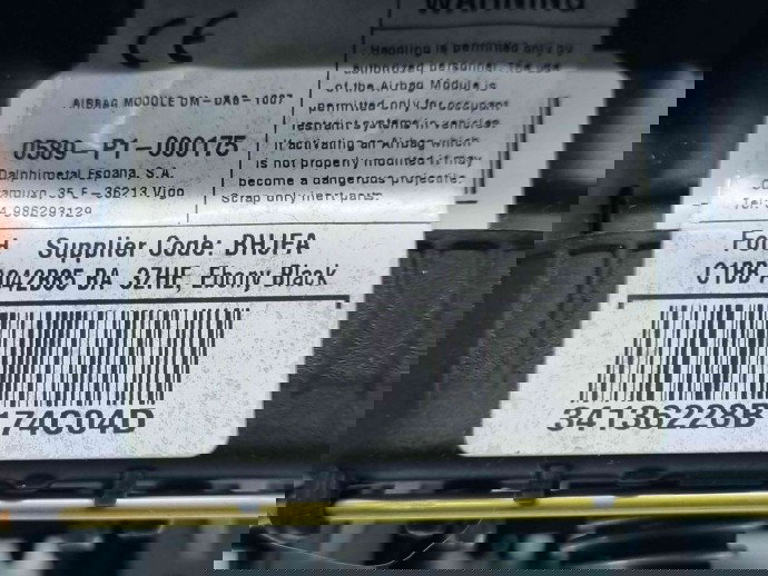  Airbag volan Ford B-Max [Fabr 2012-prezent] C1BBA042B85BA