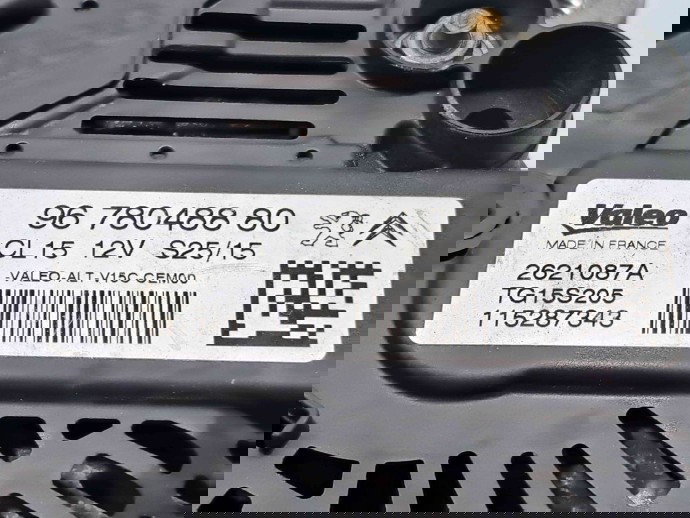 Alternator Peugeot Partner (II) [Fabr 2008-2018] 9678048880 1.6 HDi DV6ETED 55KW / 75CP