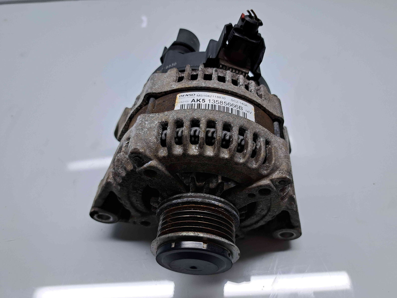 Alternator Opel Corsa E [Fabr 2014-prezent] 13585666B 1.4 Benz B14XEL 66KW / 90CP - imagine 2