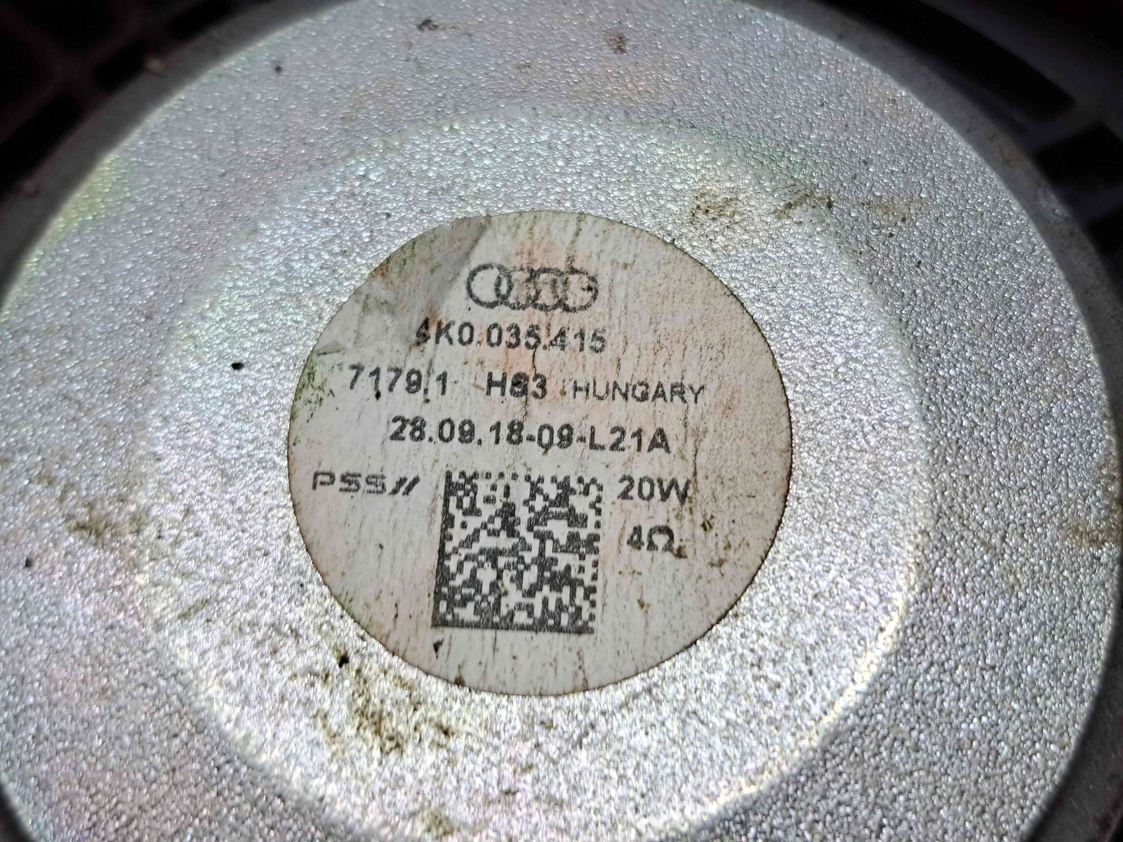 Boxa stanga fata Audi A6 (4A2, C8) S-line [Fabr 2018-2025] 4K0035415 - imagine 3