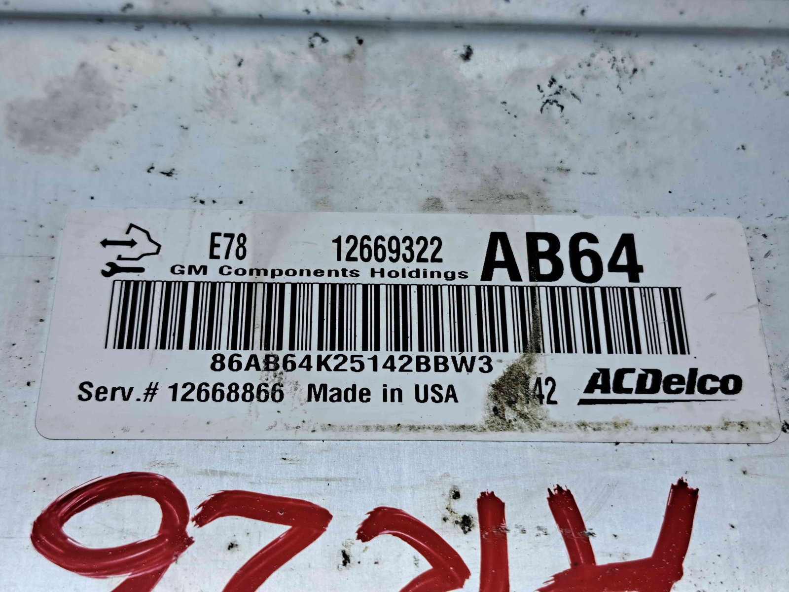 Calculator motor ECU Opel Corsa E [Fabr 2014-prezent] 12669322 1.4 Benz B14XEL 66KW / 90CP - imagine 2