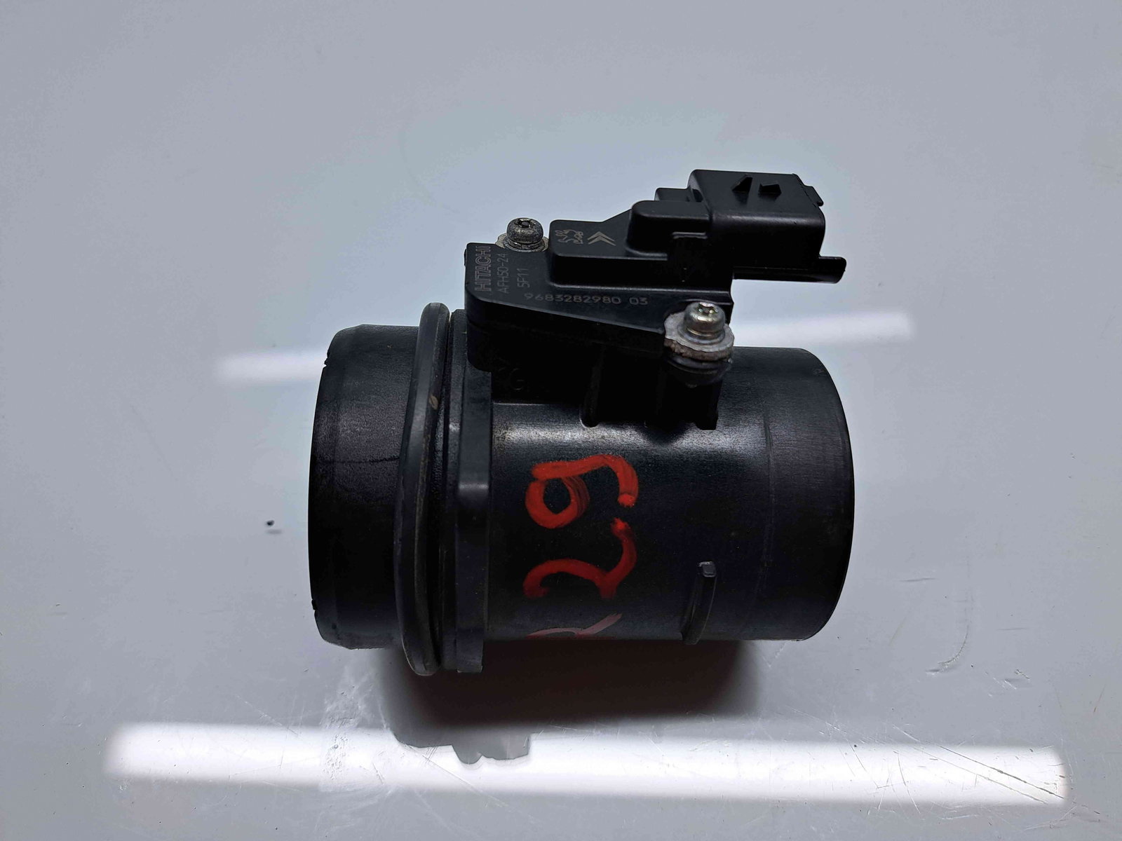 Debitmetru aer Peugeot Partner (II) [Fabr 2008-2018] 9683282980 1.6 HDi DV6ETED 55KW / 75CP - imagine 2