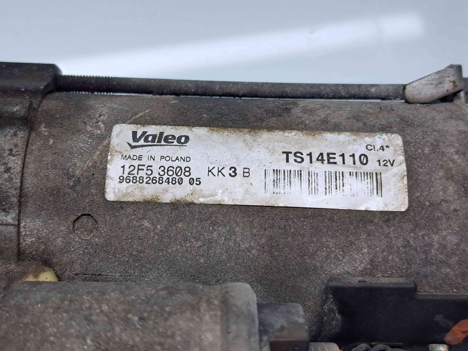 Electromotor 11 dinti Peugeot Partner (II) [Fabr 2008-2018] 9688268480 1.6 HDi DV6ETED55KW / 75CP - imagine 4