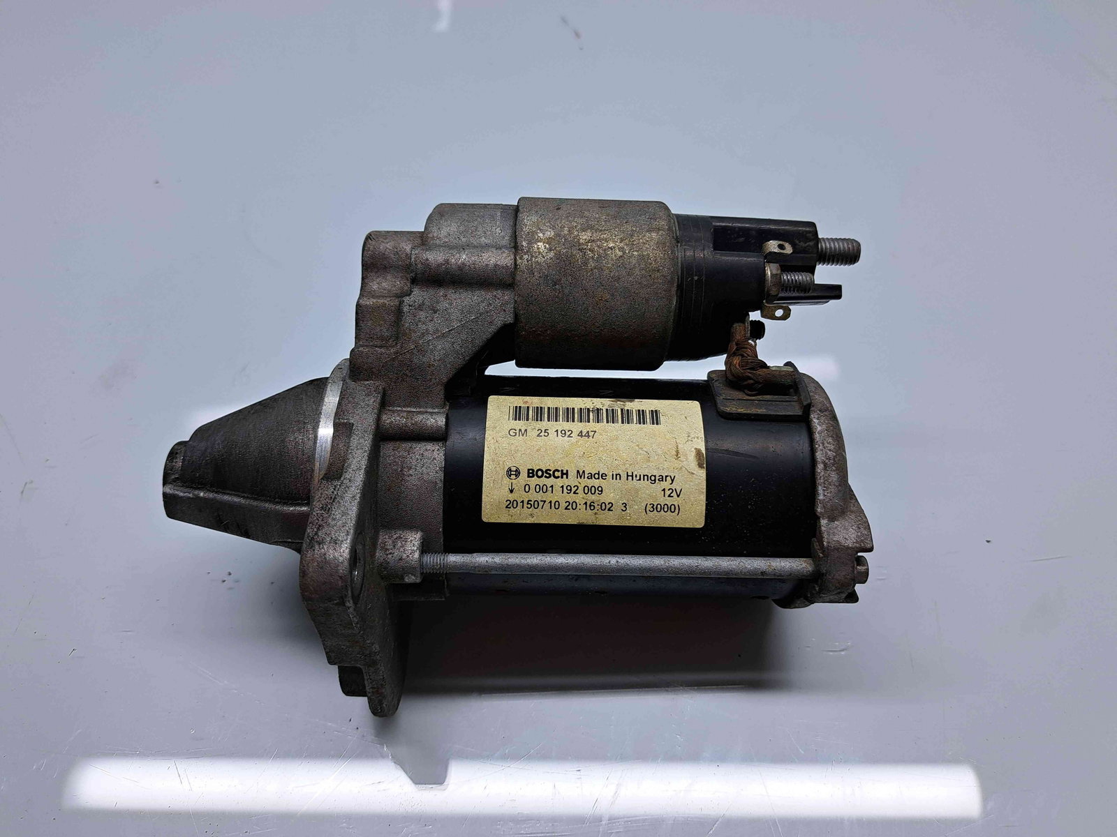 Electromotor 9 dinti Opel Corsa E [Fabr 2014-prezent] 25192447 1.4 Benz B14XEL66KW / 90CP - imagine 1