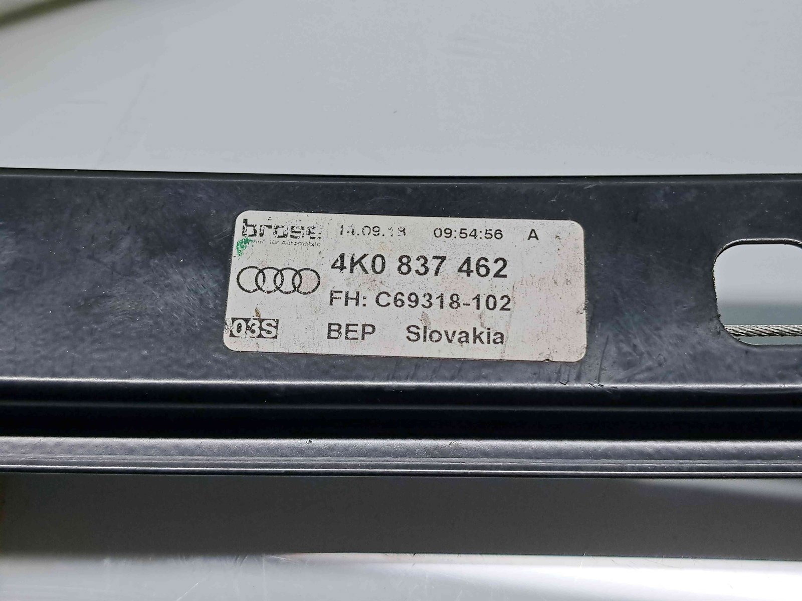 Macara electrica geam dreapta fata Audi A6 (4A2, C8) S-line [Fabr 2018-2025] 4K0837462 - imagine 4