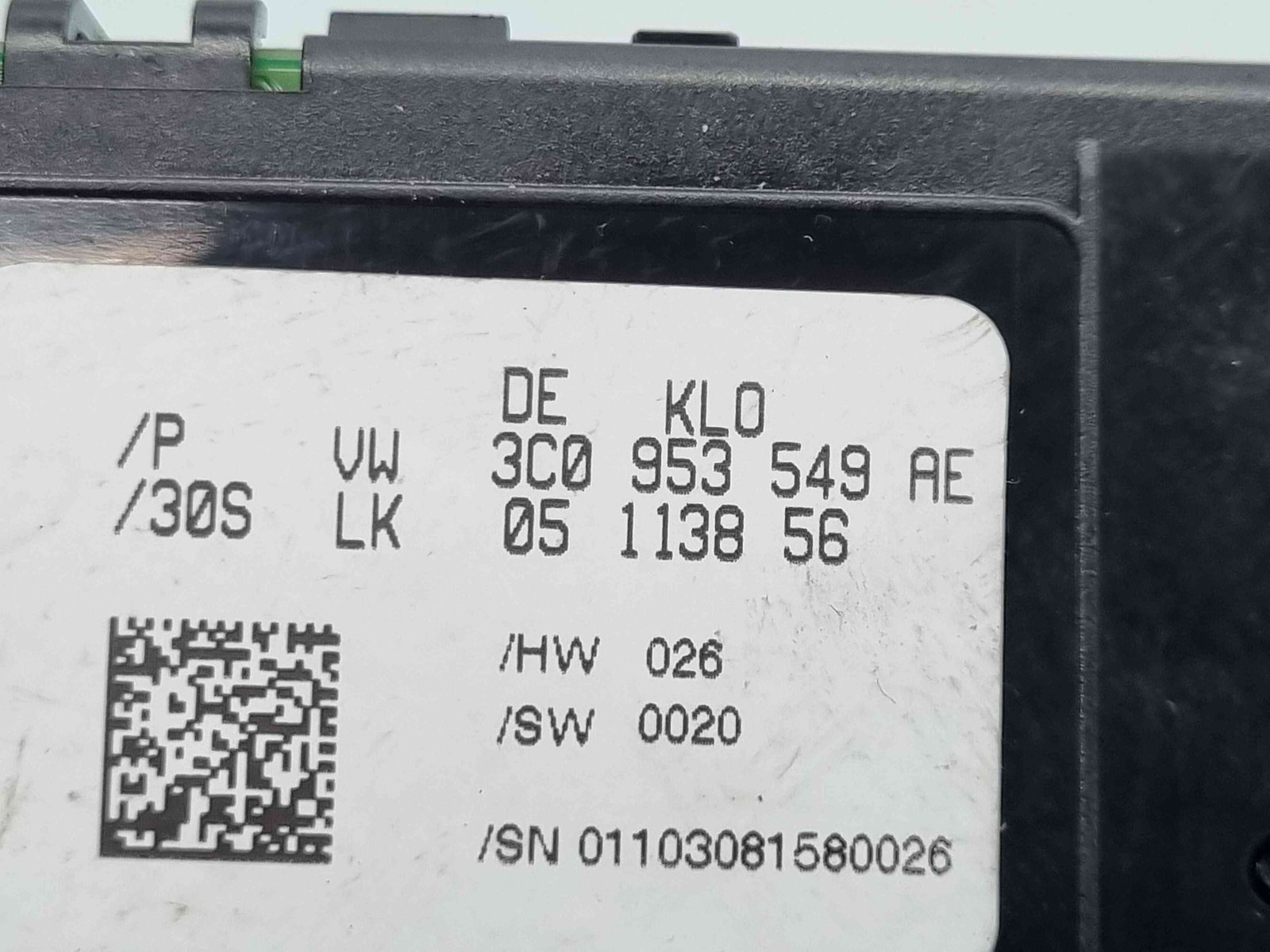 Modul confort Volkswagen Passat B6 (3C2) [Fabr 2005-2010] 3C0953549AE - imagine 5