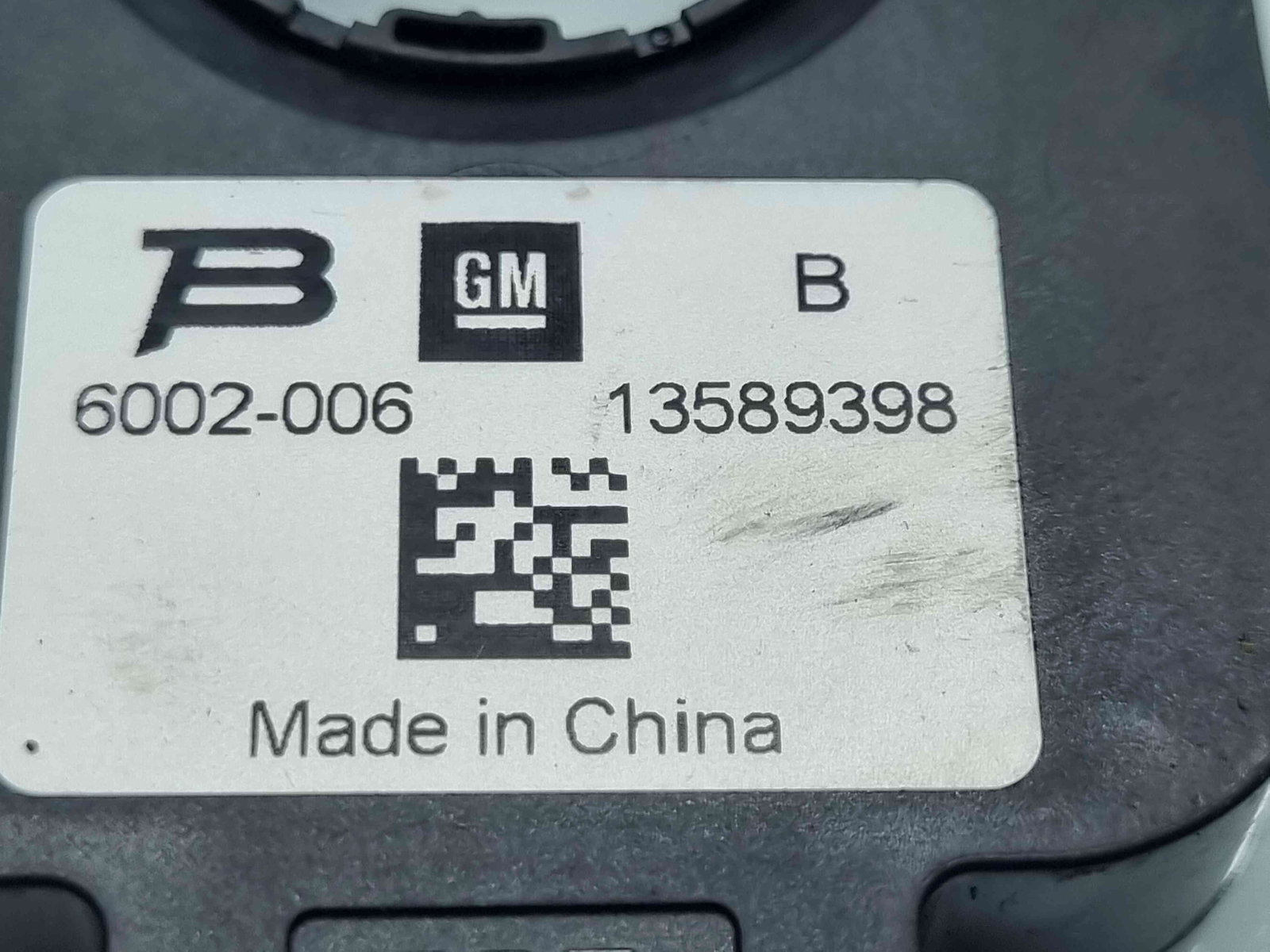 Senzor unghi volan Opel Zafira C (D75) Tourer [Fabr 2011-2017] 13589398 - imagine 4