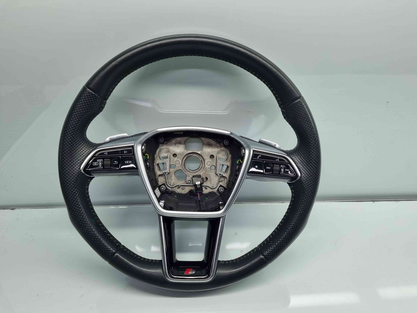 Volan Audi A6 (4A2, C8) S-line [Fabr 2018-2025] 4K0419091F - imagine 1