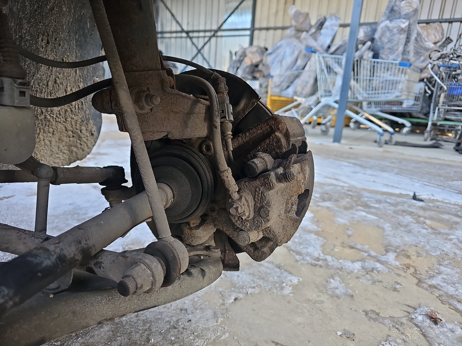 Fuzeta fata stanga Volkswagen Jetta 3 (1K2) [Fabr 2005-2010] 1.9 TDI BXE 77KW / 105CP - imagine 3