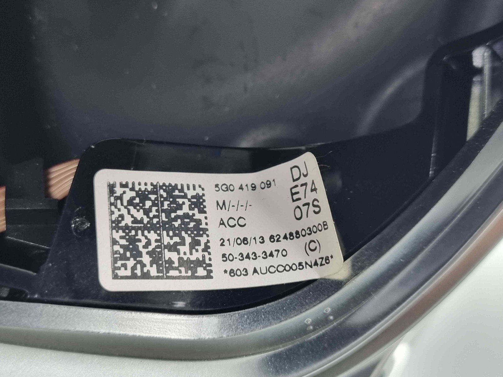 Volan Volkswagen Golf 7 (5G) [Fabr 2014-prezent] 5G0419091DJ - imagine 6