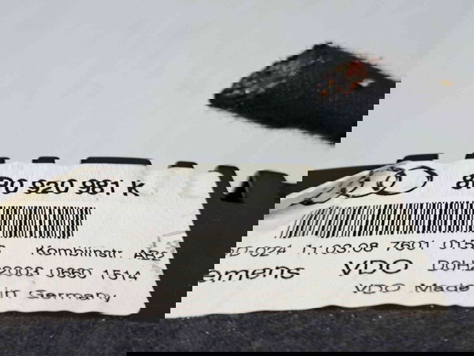  Ceas bord Audi A3 Sportback (8PA) [Fabr 2004-2013] 8P0920981K