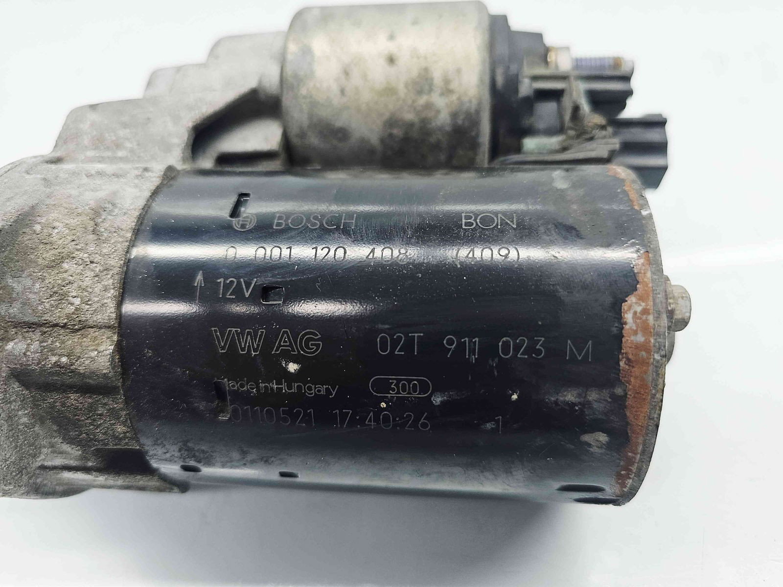 Electromotor 10 dinti Volkswagen Passat B6 (3C2) [Fabr 2005-2010] 02T911023M 1.6 Benz BSE75KW / 102CP - imagine 6