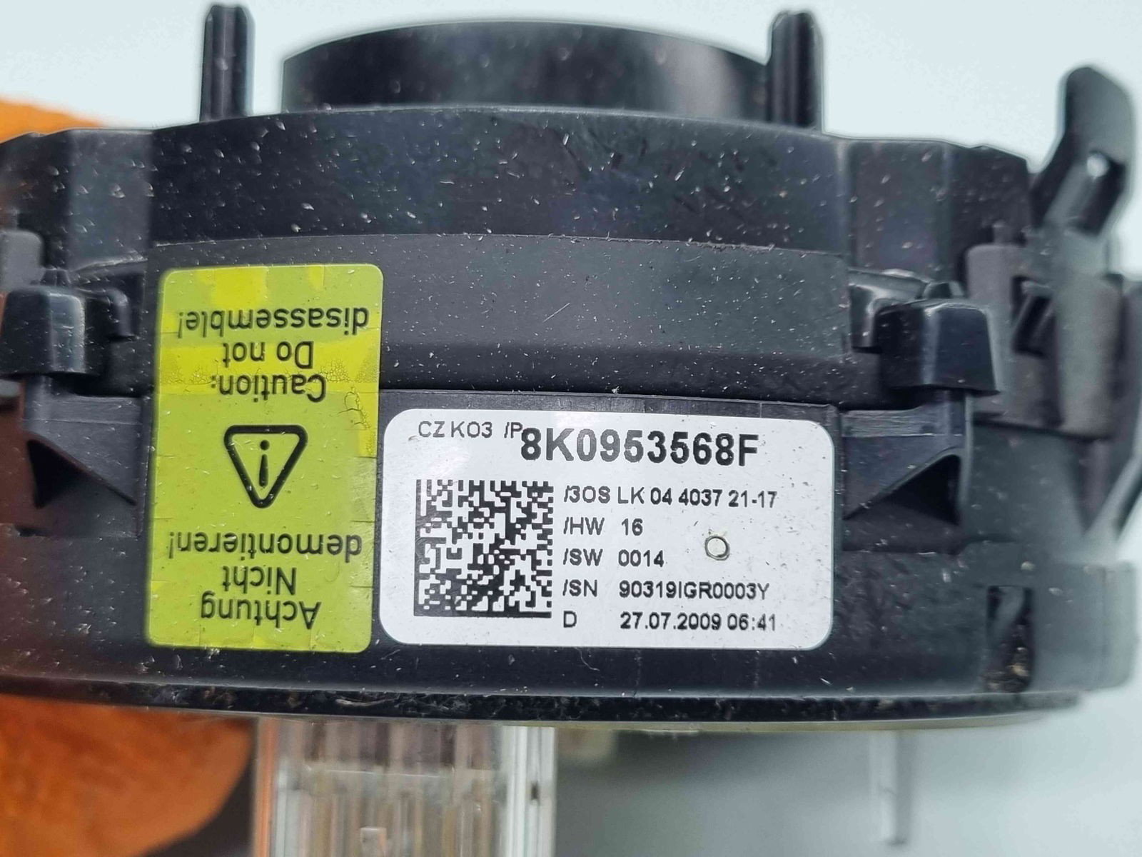 Spirala volan AUDI A5 (8T3) [Fabr 2007-2015] 8K0953568F - imagine 2