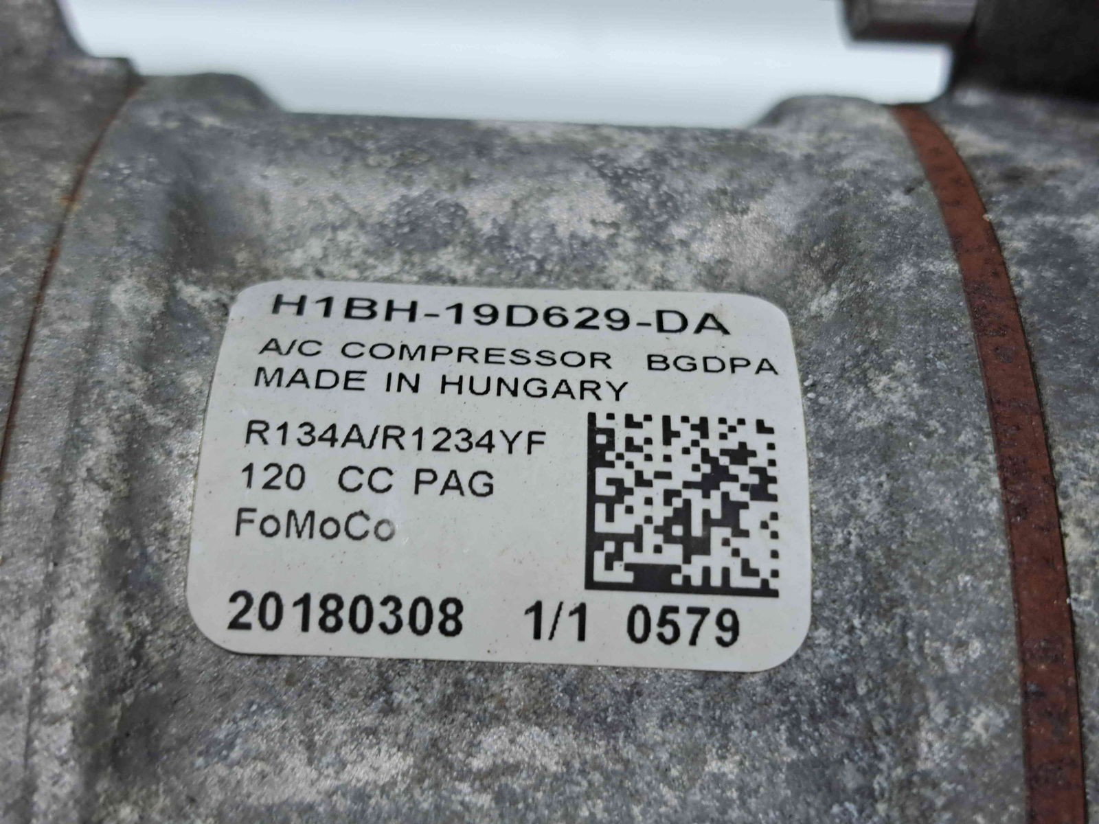 Compresor clima Ford B-Max [Fabr 2012-2017] H1BH-19D629-DA 1.0 Benz ERK 92KW / 125CP - imagine 3