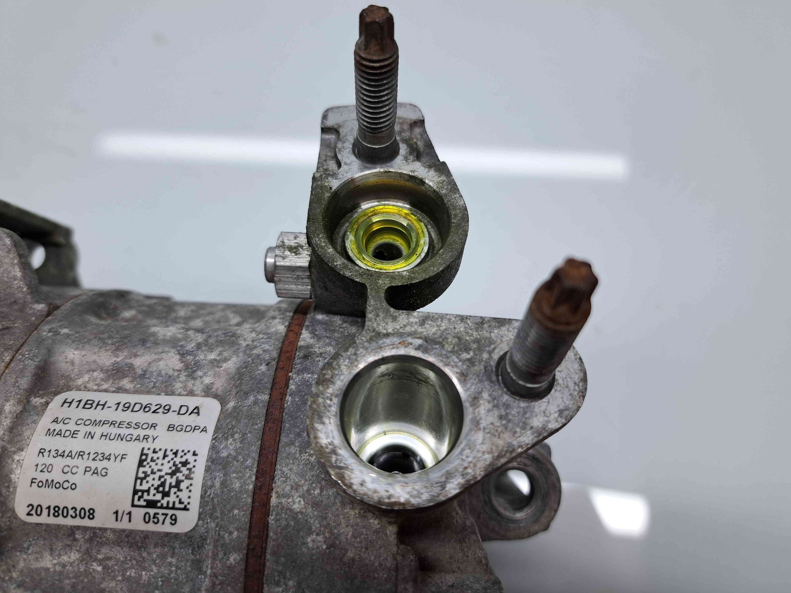 Compresor clima Ford B-Max [Fabr 2012-2017] H1BH-19D629-DA 1.0 Benz ERK 92KW / 125CP - imagine 4