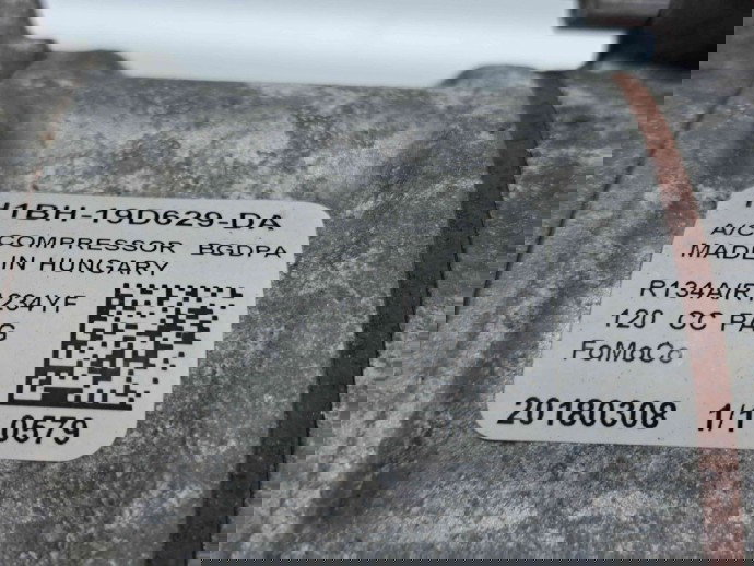 Compresor clima Ford Fiesta 7 [Fabr 2017-prezent] H1BH-19D629-DA 1.0 Benz ERK 92KW / 125CP