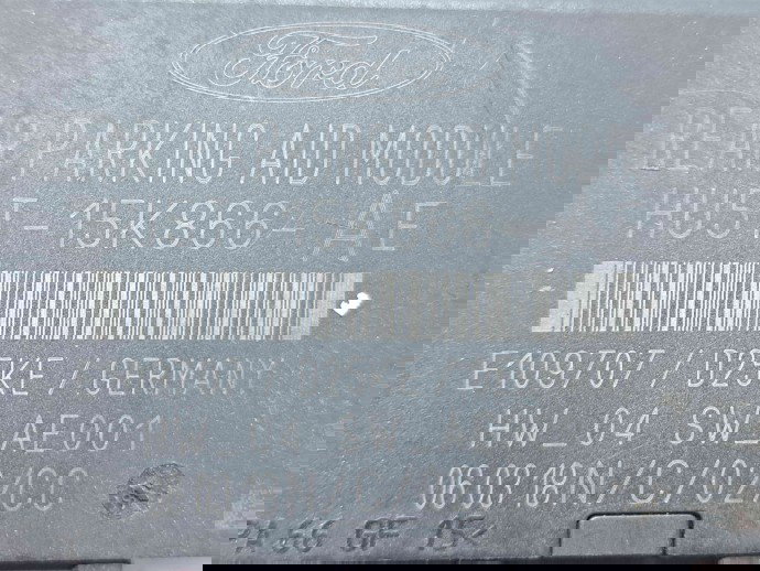  Modul senzori parcare  Ford Fiesta 7 [Fabr 2017-prezent] HU5T-15K866-AE