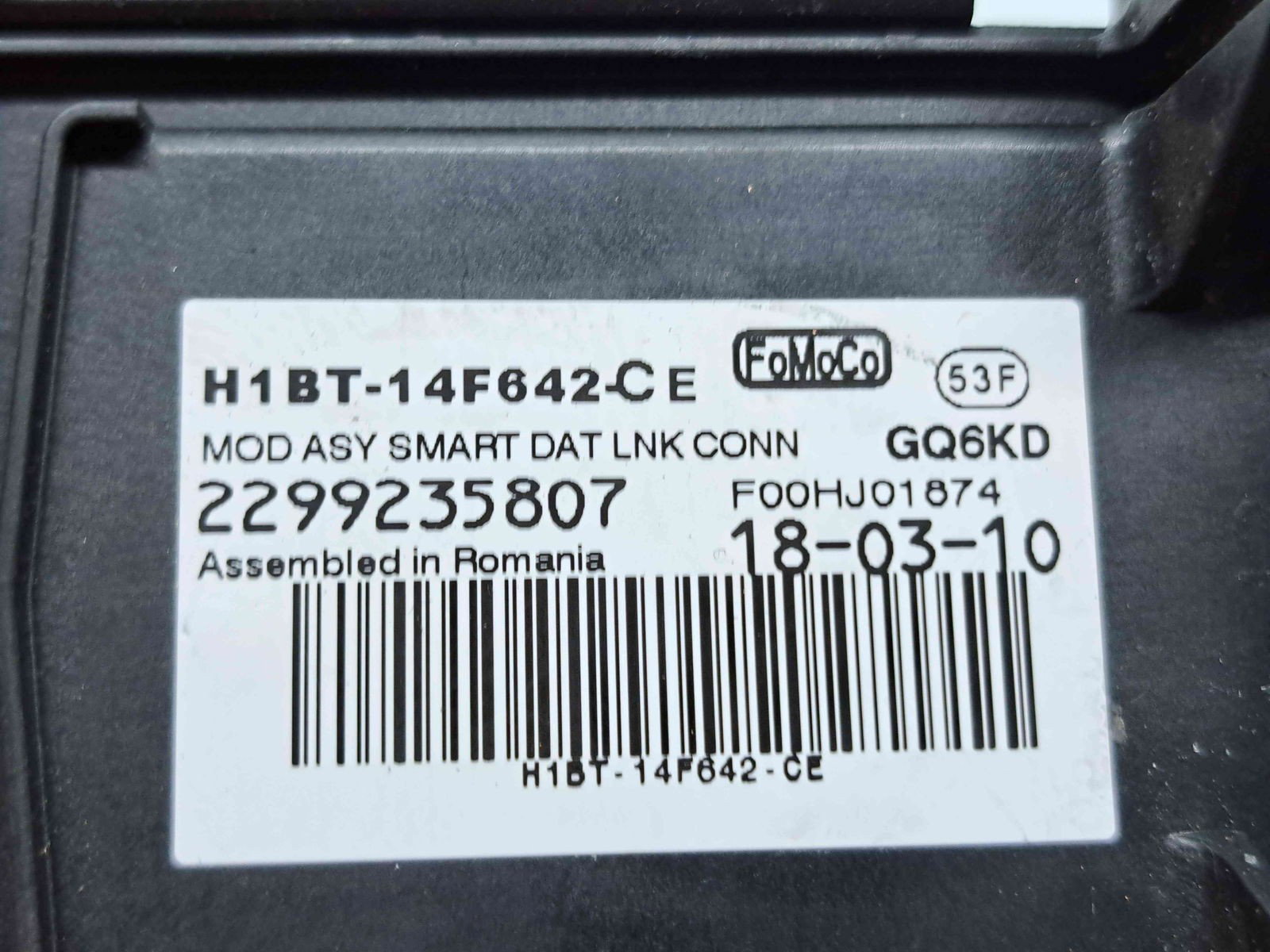 Modul confort Ford Fiesta 8 [Fabr 2017-2025] H1BT-14F642-CE - imagine 2