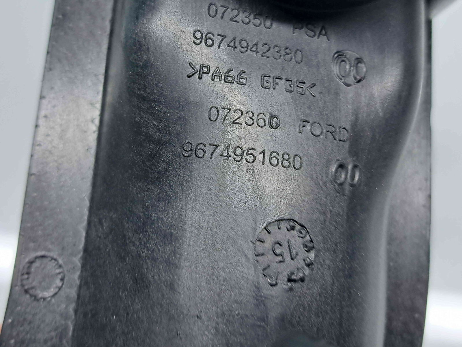 Tub intercooler PEUGEOT 308 [Fabr 2007-2013] 9674942380 1.6 HDi DV6ETED 55KW / 75CP - imagine 2