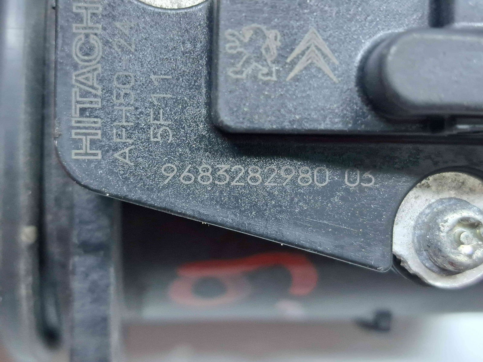 Debitmetru aer Citroen DS3 [Fabr 2009-2015] 9683282980 1.6 HDi DV6ETED 55KW / 75CP - imagine 2