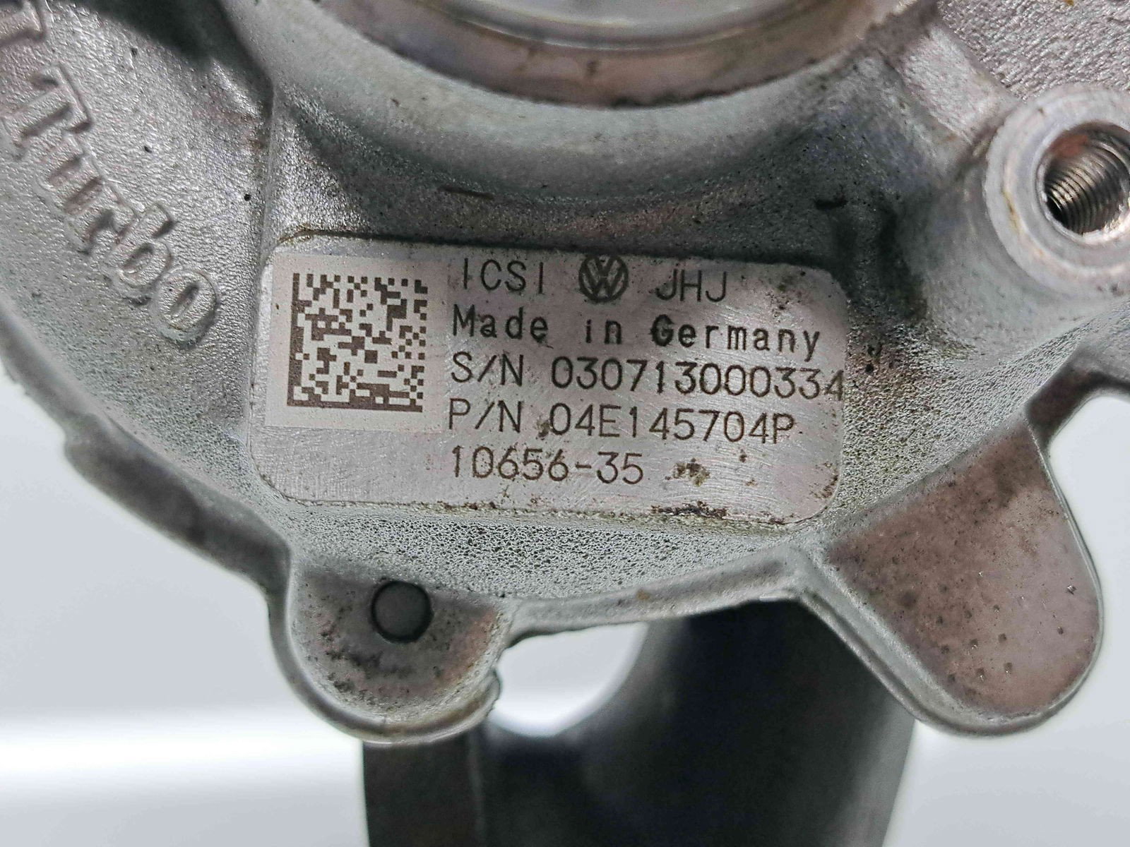 Turbina Volkswagen Polo (6R) [Fabr 2009-2016] 04E145704P 1.4 TSI CPTA 103KW / 140CP - imagine 2