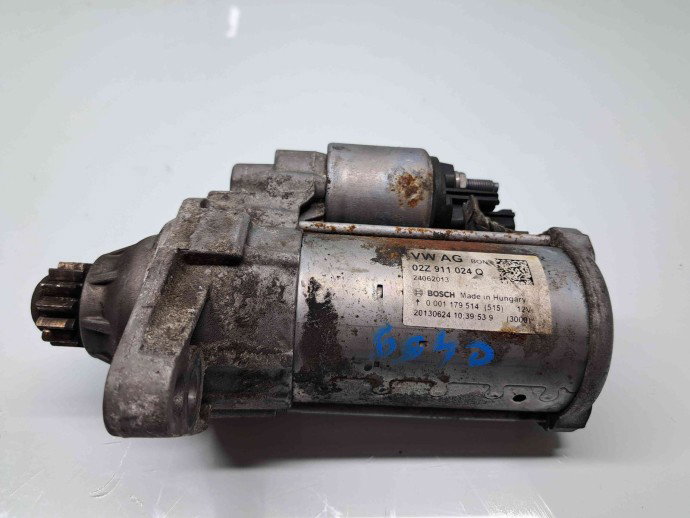  Electromotor 13 dinti Volkswagen Polo (6R) [Fabr 2009-2016] 02Z911024Q 1.4 TSI CPTA103KW / 140CP
