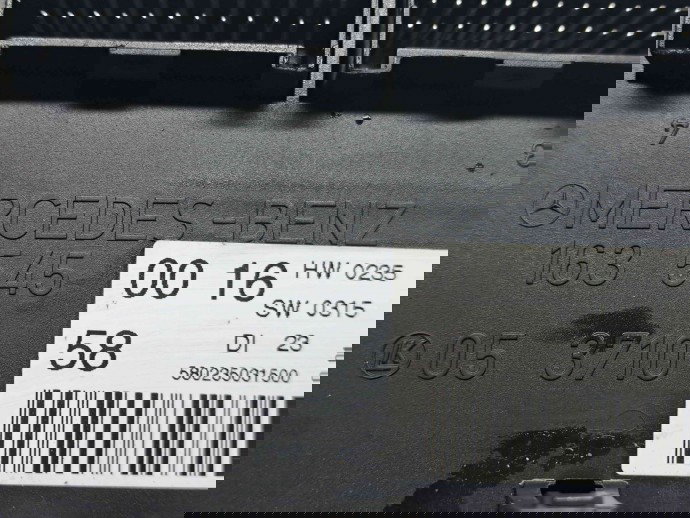  Modul confort Mercedes Clasa ML (W163) [Fabr 1998-2005] A1635450016