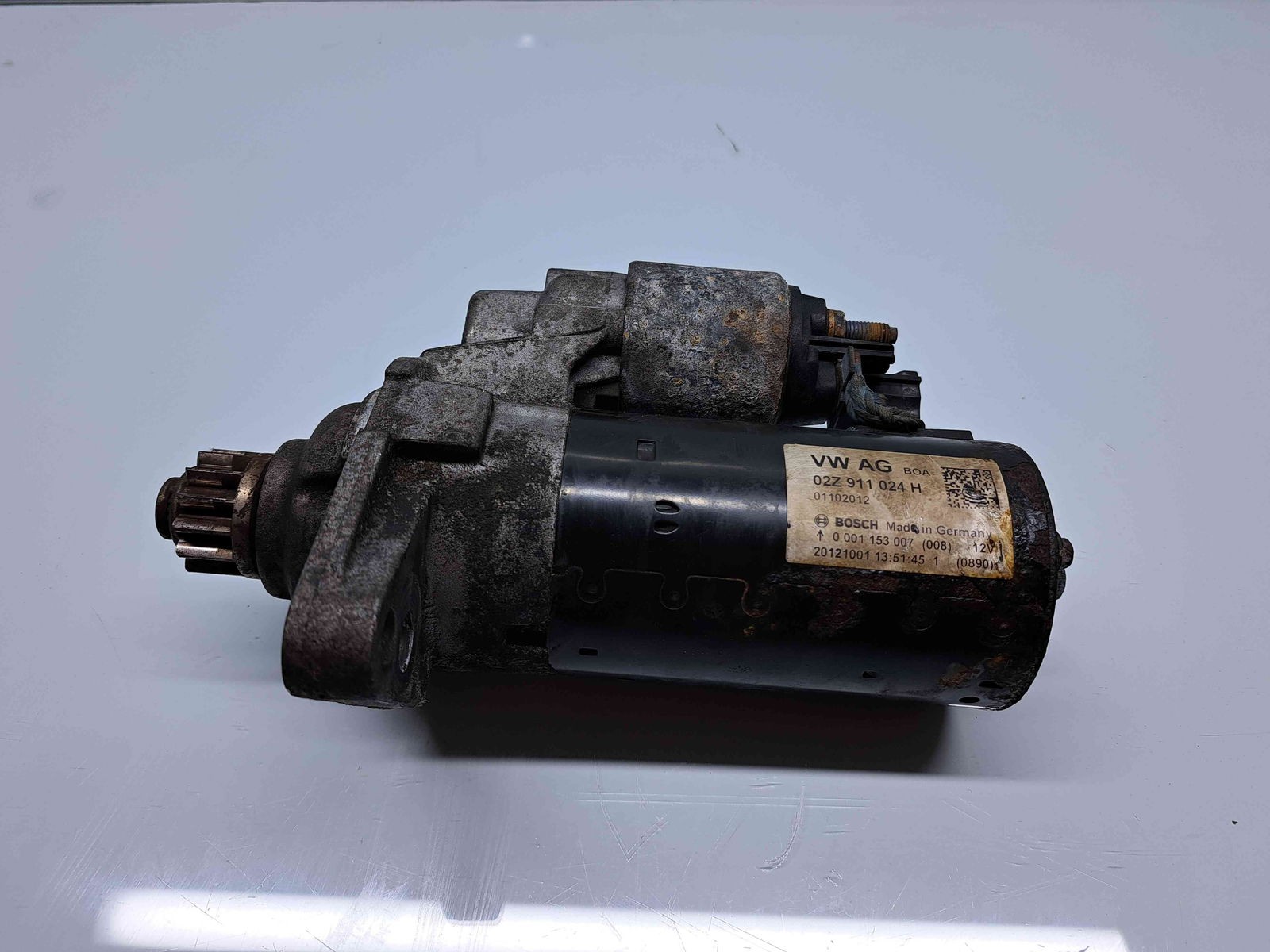 Electromotor 13 dinti Volkswagen Passat B7 (362) [Fabr 2010-2014] 02Z911024H 1.6 TDI CAYC77KW / 105CP - imagine 1