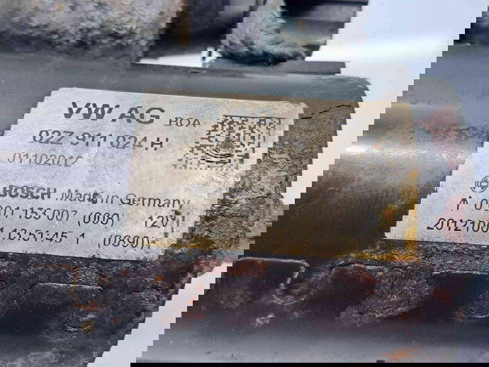  Electromotor 13 dinti  Volkswagen Golf 6 (5K1) [Fabr 2009-2013] 02Z911024H 1.6 TDI CAYC77KW / 105CP