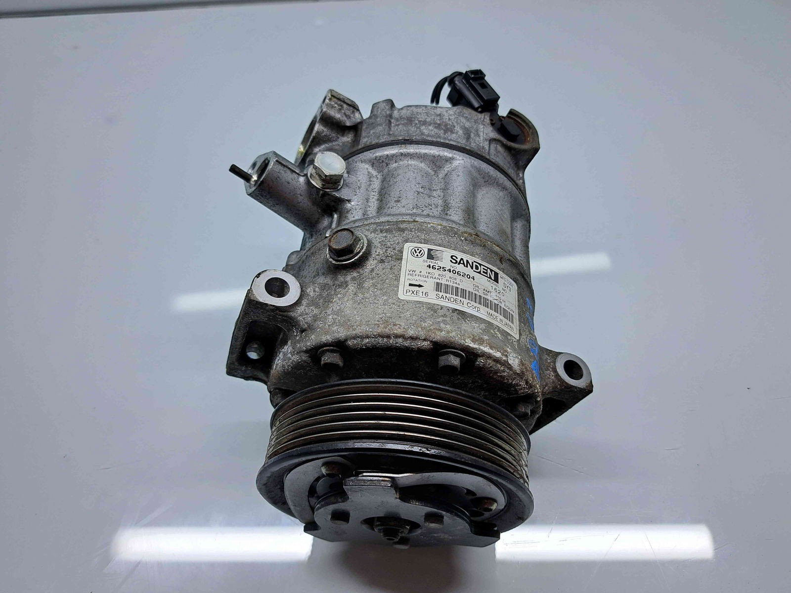 Compresor clima AUDI A3 (8P1) [Fabr 2003-2012] 1K0820808D 1.6 TDI CAYC 77KW / 105CP - imagine 6